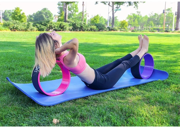Yoga Mat for Gym Workout & Comfort Yoga Exercise, Meditation with 6mm Thickness, Anti-Slip Yoga Mat for Men & Women Fitness (Multi Color) [MADE IN INDIA] 